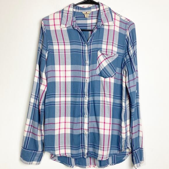 WOOLRICH SOFT BRUSHED COTTON FLANNEL SHIRT SIZE S - Picture 1 of 10